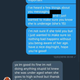 A screenshot of a conversation between Penelope’s friend and Sanchez.